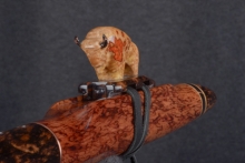 Southeast Asian Rosewood Burl Native American Flute, Minor, Mid G-4, #T7K (3)